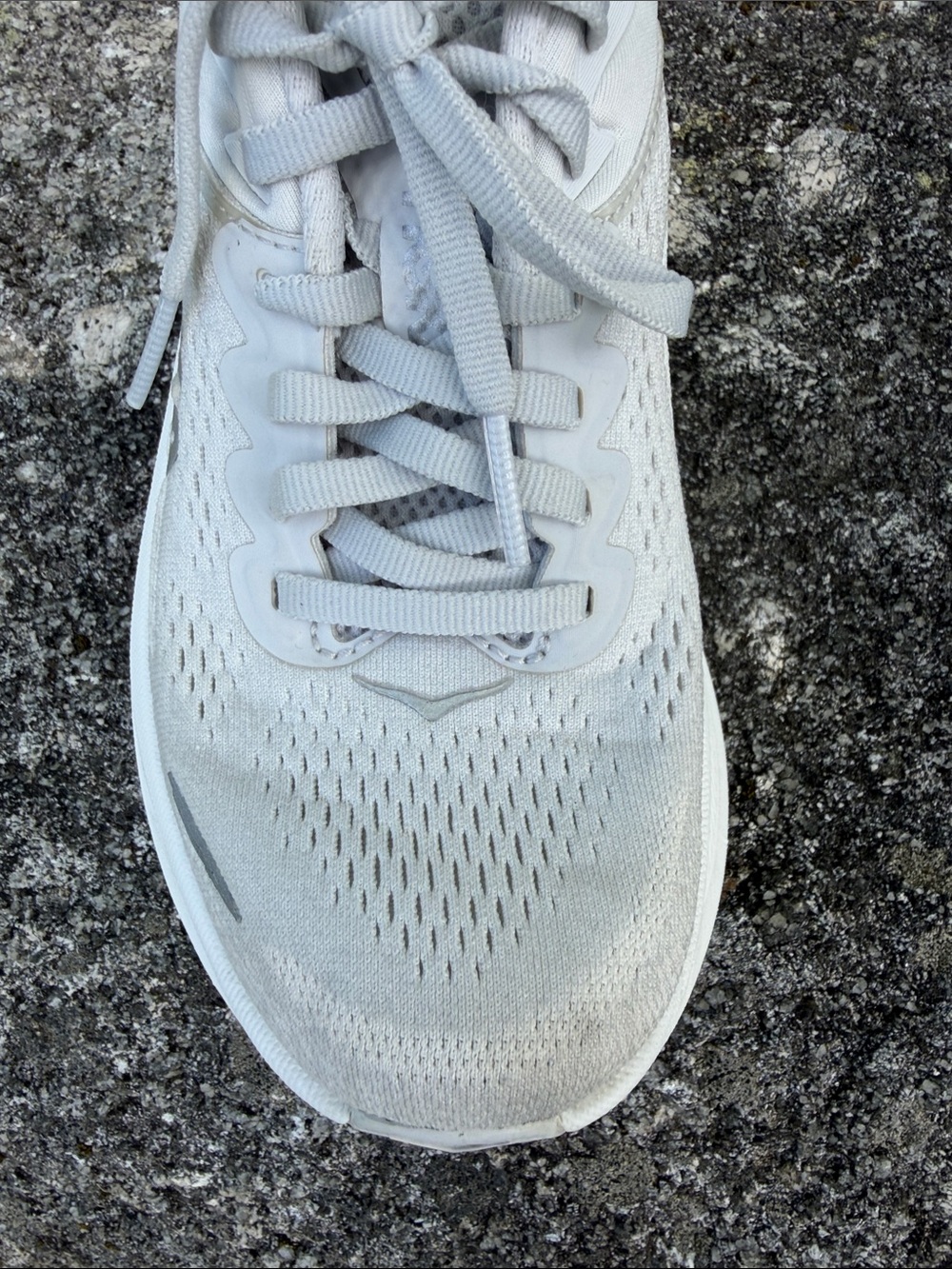 Hoka Bondi 9 Cosmic Grey/White Women's running shoes sneakers size 4 kids 2.5 - Picture 7 of 16